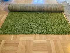 Grön matta IKEA Hampen