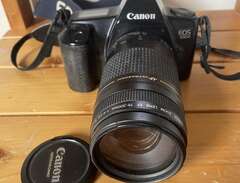 Canon EOS 1000 med zoom lens