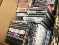 100 stycken olika dvd filme...