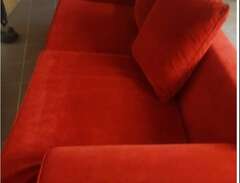 Fin sammets soffa