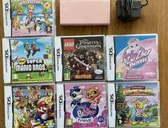 Nintendo Ds med 7 spel