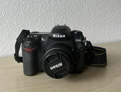 Nikon D200 med Nikkor 50mm 1.8