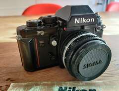 Nikon F3 analog kamera
