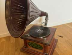 trattgrammofon, tidigt 1900...
