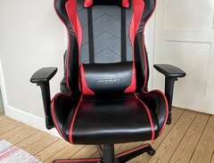 DXracer Gaming stol | röd/s...
