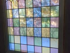 Dekorativt glas för fönster