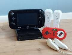 Wii U Premium Black - 2 kon...