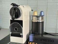 Nespresso maskin inkl mjölk...