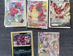 5 stycken Pokémon kort