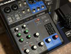 6-kanals analog mixer Yamah...