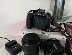 Canon EOS 80D objektiv Cano...