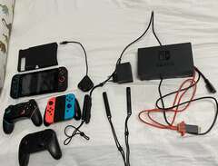 Nintendo switch med spel
