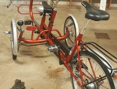 trehjuling tandemcykel COPILTO
