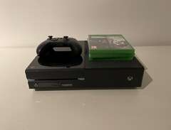 Xbox One med handkontroll o...