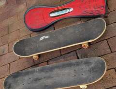 Skateboards, 3st med skydd.