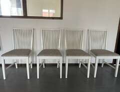 4st vita stolar