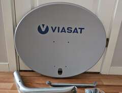Parabol och box Viasat komp...