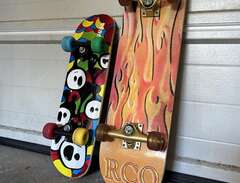 Två st skateboards