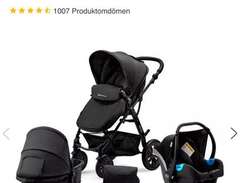 kinderkraft komplett barnvagn