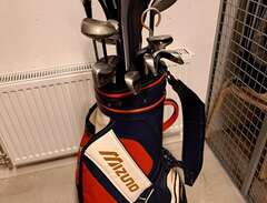 1st Golfbag, 16 klubbor, 15...