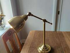 Bordslampa mässing - Barometer