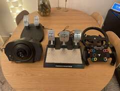 Thrustmaster T300RS + T-LCM...