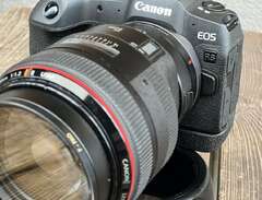 Canon eos R8 med objektiv