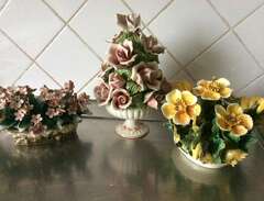 Hantverk i keramik Blomster...