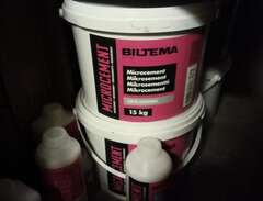 Microcement-kit från Biltema