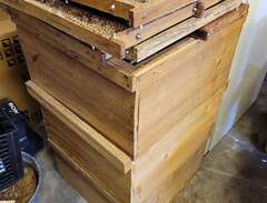 Lådor till bikupor bortskänkes