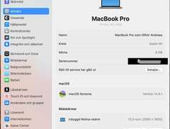 MacBook Pro M1 2020 köpt 2022