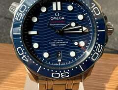 Omega seamaster 300 blå