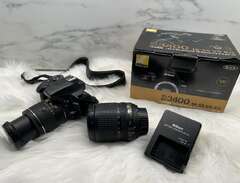 Nikon D3400 + 2 objektiv