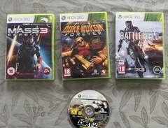 4 spel till Xbox 360 alla f...