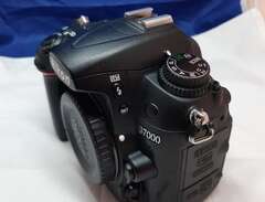 Nikon D7000 med 18-55 objektiv