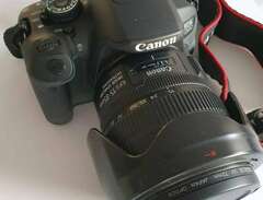 Systemkamera Canon 650D med...