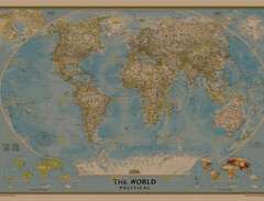 Stor Världs karta National...