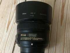50 mm objektiv Nikon