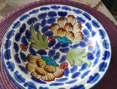 handmålad skål i keramik