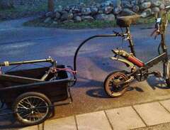 Cykelvagn/cykelkärra 80kg N...