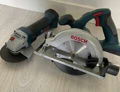Bosch 18V Cirkelsåg 165mm &...