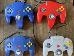 4st Nintendo 64 kontrollers