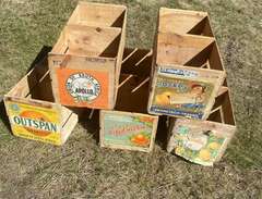 vintage fruktlåda låda