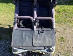 baby travel dubbelvagn