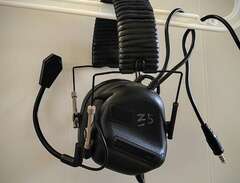 Airsoft Headset för radio