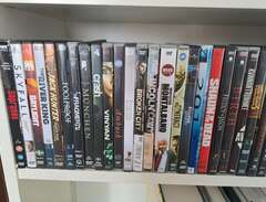 DVD filmer och några Blue ray
