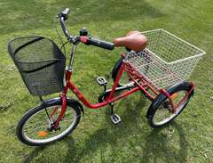 Trehjulig cykel för vuxna
