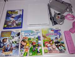 Wii med 4 spel. bl a Hello...