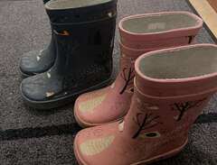 skor och regnstövlar