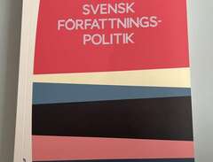 Svensk författningspolitik